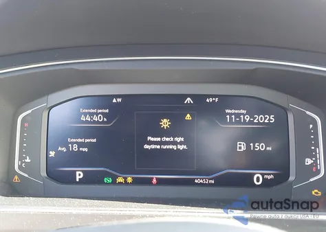 2019 Volkswagen Tiguan 2.0T Se/2.0T Sel/2.0T Sel R-Line/2.0T Sel R-Line Black z USA, uszkodzony, nr VIN 3VV2B7AX3KM074148